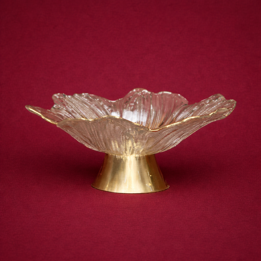 Фруктовница VOUX Crystal Gold