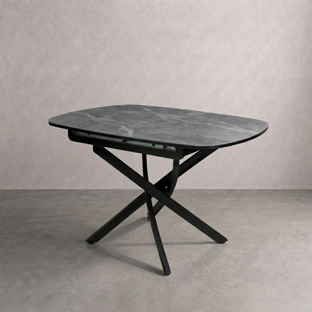 Стол Пассаж, серый керамогранит